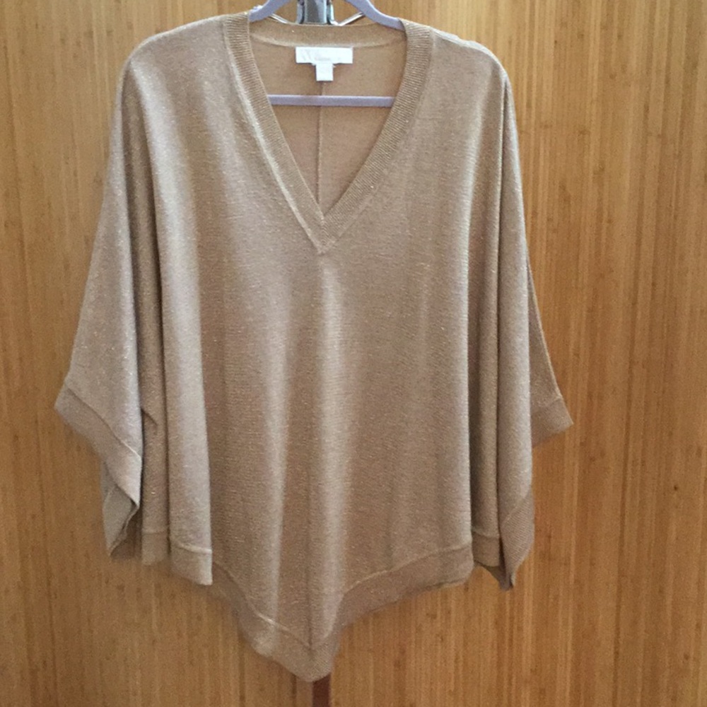 Michael Kors Gold Poncho
